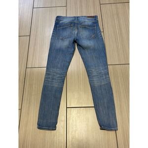 Express legging mid rise jeans womens 28x27.5 medium wash stretchy